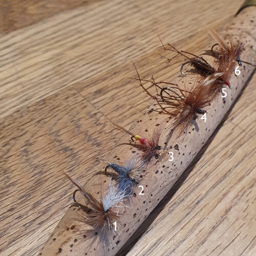 Recommended Flies Through the Season