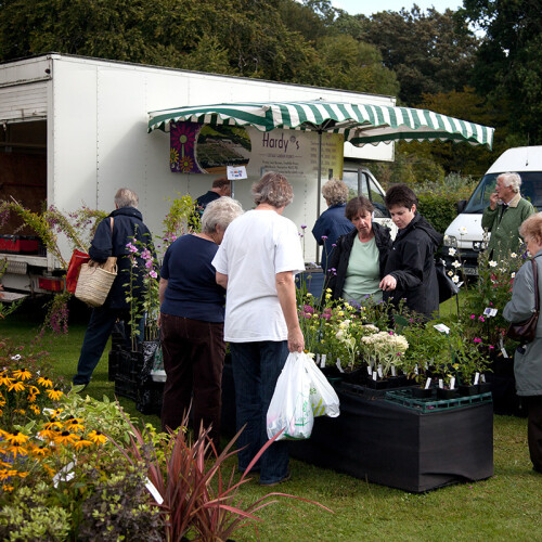 People at Hampshire Plant Fair