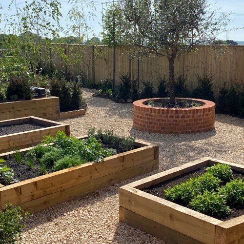 raised beds landscaping