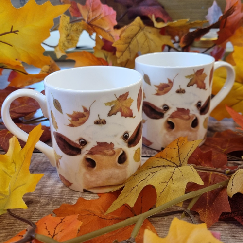 “autumn moo” mug from Lucy’s Farm