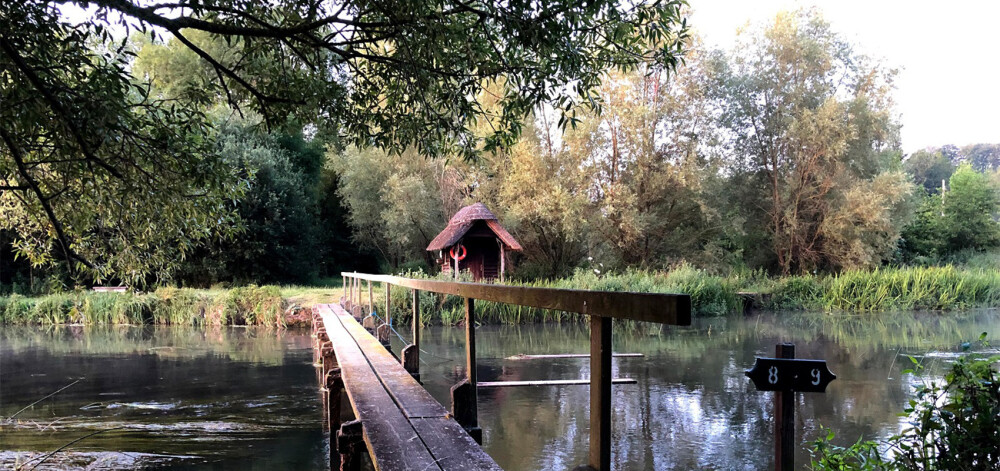 Bridge Over The River Test Leckford Estate