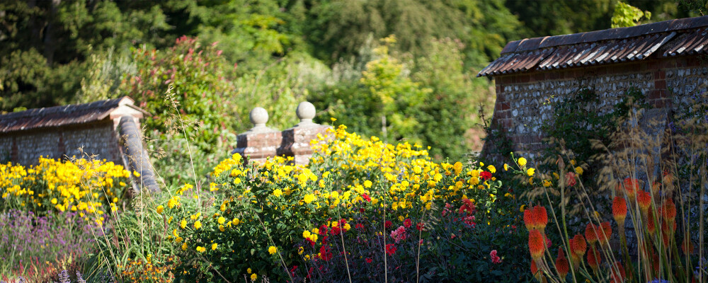 Walled Garden at Leckford Estate