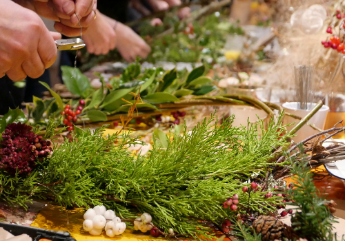 Christmas Wreath Making Workshop 28 November