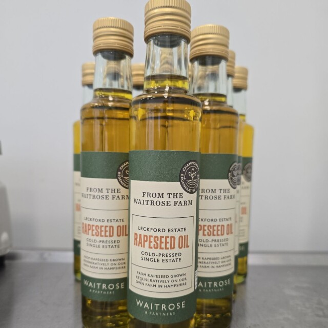 Leckford rapeseed oil